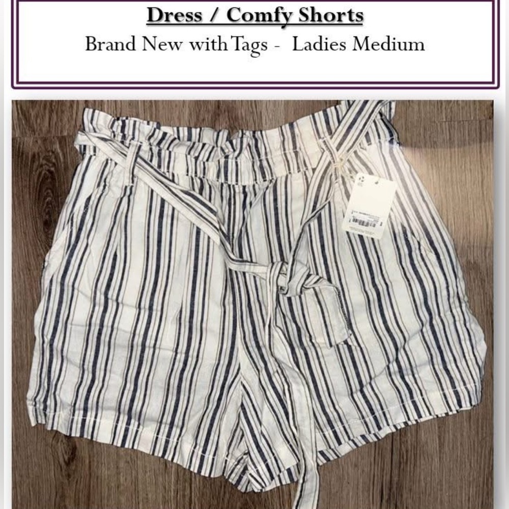 Striped Comfy Women's Shorts
